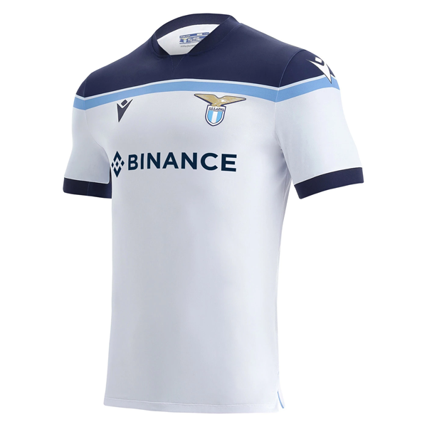 Tailandia Camiseta Lazio Replica Segunda Ropa 2022 Blanco